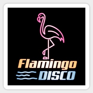 Flamingo Disco design graphic Sticker